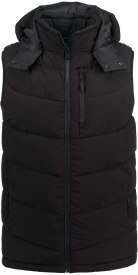 JP1880 Quilted Gilet DownTouch Padding Black - Giubbotti - Giubbotti Uomo Taglie Forti
