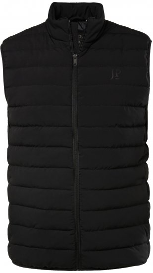 JP1880 Quilted Gilet Stand-Up Collar Black - Giubbotti - Giubbotti Uomo Taglie Forti