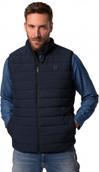 JP1880 Quilted Vest Techno Down Padding Navy - Giubbotti - Giubbotti Uomo Taglie Forti
