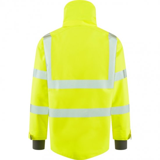 Leo Dartmoor Ecoviz 15K Performance+ Breathable Bomber Jacket Hi-Vis Yellow - Abbigliamento da lavoro - Abbigliamento da Lavoro Taglie Forti Uomo