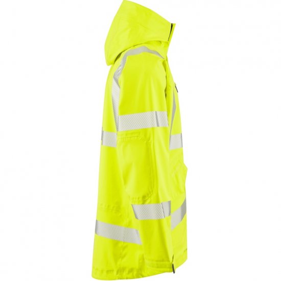 Leo Marisco LTEC 20K High Performance Breathable Waterproof Hi-Vis Yellow - Abbigliamento da lavoro - Abbigliamento da Lavoro Taglie Forti Uomo