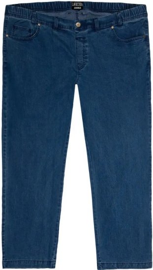 Lavecchia 0801 Jeans Comfort Fit with Stretch Waist Blue - Jeans & pantaloni - Jeans & Pantaloni Uomo Taglie Forti
