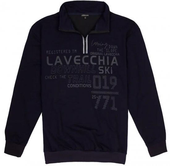 Lavecchia 2029 Sweatshirt Navy - Felpe & felpe con cappuccio - Felpe & Felpe con Cappuccio Uomo Taglie Forti