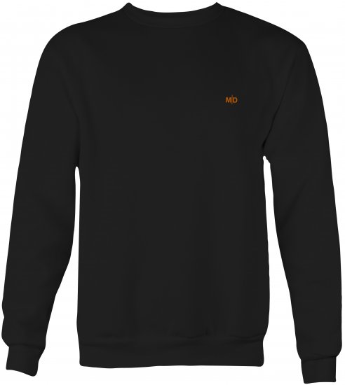Motley Denim Oslo Sweatshirt Black - Felpe & felpe con cappuccio - Felpe & Felpe con Cappuccio Uomo Taglie Forti