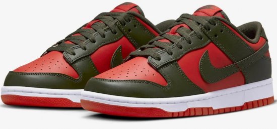 Nike Dunk Low Red Sneakers - Scarpe da uomo 40-52 - 