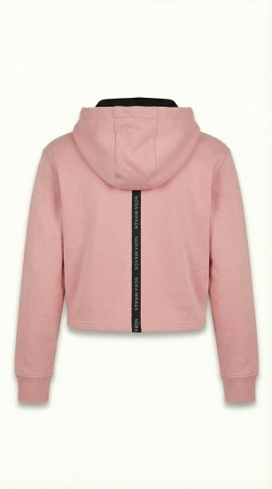 Nora Mikken KAMILLA Cropped Hoodie Peach Whip - ABBIGLIAMENTO DA DONNA XS-XXL - 