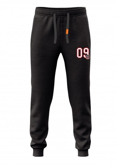Motley Denim Perth Sweatpants Black - Pantaloni & pantaloncini tuta - Pantaloni Tuta Uomo Taglie Forti