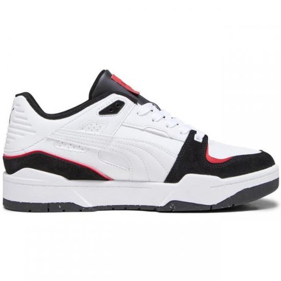 Puma Slipstream Bball Mix Men Sneakers White-Black-Red - Scarpe da uomo 40-52 - 