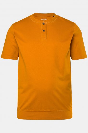 JP1880 Henley Belly Fit Short Sleeve - Magliette - Magliette Uomo Taglie Forti
