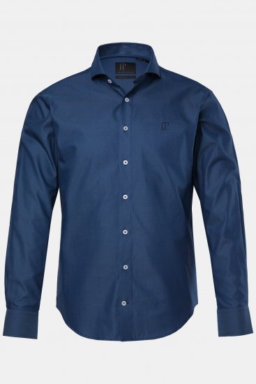 JP1880 Business Shirt Long Sleeve Blue - Camicie - Camicie Taglie Forti Uomo