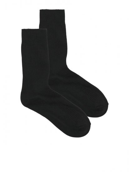 Jack & Jones Premium Calzini Nero confezione da 2 - Intimo & costumi da bagno - Intimo Taglie Forti Uomo
