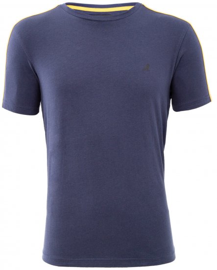 Kangol Salter T-shirt Navy - Magliette - Magliette Uomo Taglie Forti
