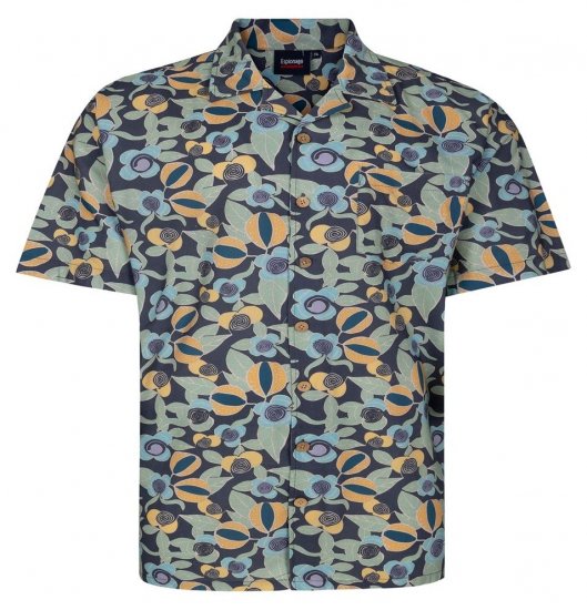 Espionage SH461 Camicia a fiori multi - Camicie - Camicie Taglie Forti Uomo