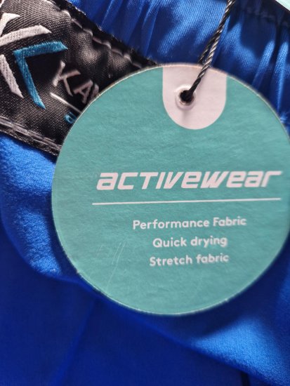 Kam Jeans AP004 Active Performance Shorts Royal Blue - Pantaloni & pantaloncini tuta - Pantaloni Tuta Uomo Taglie Forti