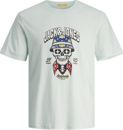 Jack & Jones JORCOCONUT T-shirt Skylight - Magliette - Magliette Uomo Taglie Forti