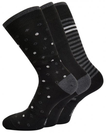 Smith & Jones Smitty 3-pack Socks (46-49) - Intimo & costumi da bagno - Intimo Taglie Forti Uomo