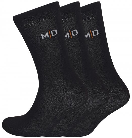 Motley Denim 3-pack Socks Black - Intimo & costumi da bagno - Intimo Taglie Forti Uomo