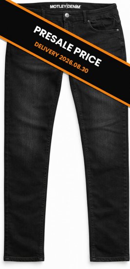 Motley Denim Soho 5-Pocket Jeans Black - Jeans & pantaloni - Jeans & Pantaloni Uomo Taglie Forti