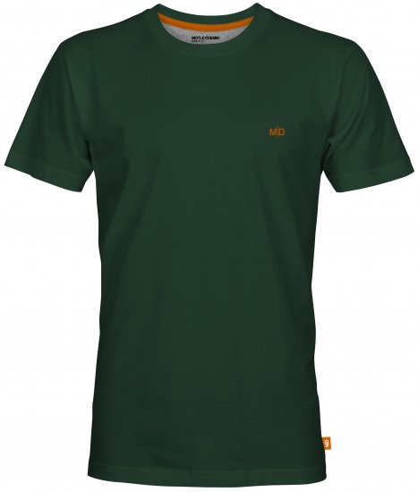 Motley Denim Stockholm T-shirt Racing Green - Magliette - Magliette Uomo Taglie Forti