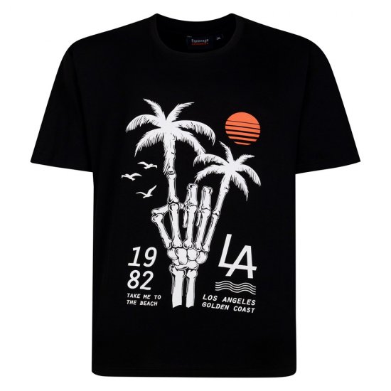 Espionage T448 T-shirt Stampate Confezione da 4 Assortiti - Magliette - Magliette Uomo Taglie Forti