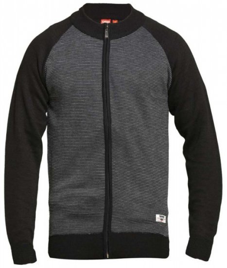 D555 Tanner Sweater Black - Felpe & felpe con cappuccio - Felpe & Felpe con Cappuccio Uomo Taglie Forti