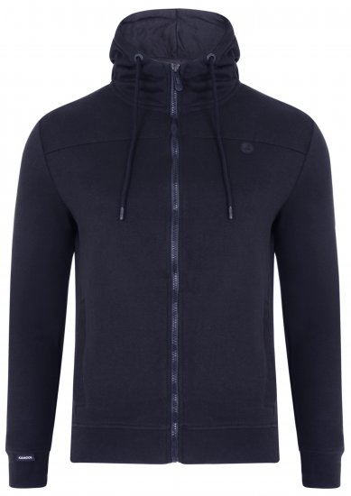 Kangol Terrain Hoodie Navy - Felpe & felpe con cappuccio - Felpe & Felpe con Cappuccio Uomo Taglie Forti