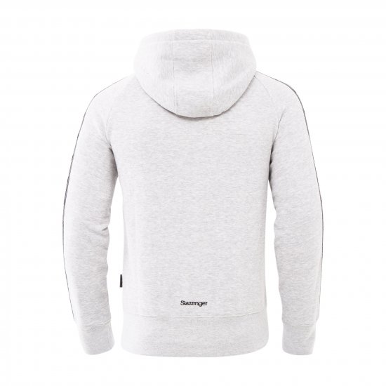 Slazenger Tommy Hoodie Grey - Felpe & felpe con cappuccio - Felpe & Felpe con Cappuccio Uomo Taglie Forti