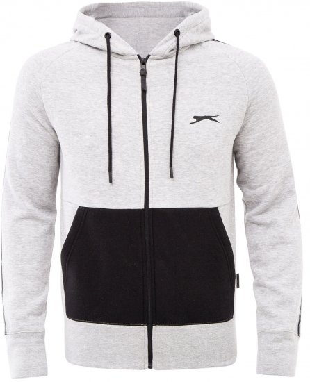 Slazenger Tommy Hoodie Grey - Felpe & felpe con cappuccio - Felpe & Felpe con Cappuccio Uomo Taglie Forti