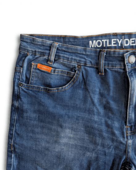 Motley Denim Soho 5-Pocket Jeans Blue Wash - Jeans & pantaloni - Jeans & Pantaloni Uomo Taglie Forti