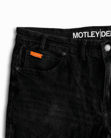 Motley Denim Soho 5-Pocket Jeans Black - Jeans & pantaloni - Jeans & Pantaloni Uomo Taglie Forti