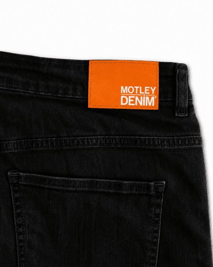 Motley Denim Soho 5-Pocket Jeans Black - Jeans & pantaloni - Jeans & Pantaloni Uomo Taglie Forti