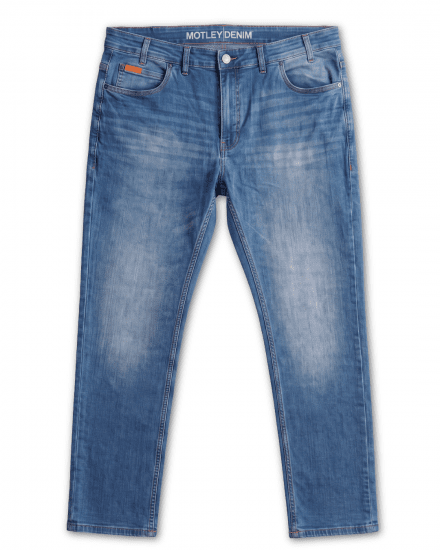 Motley Denim Soho 5-Pocket Jeans Blue Wash - Jeans & pantaloni - Jeans & Pantaloni Uomo Taglie Forti