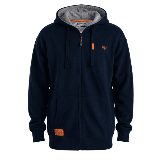 Motley Denim Copenhagen Hoodie Navy - Felpe & felpe con cappuccio - Felpe & Felpe con Cappuccio Uomo Taglie Forti