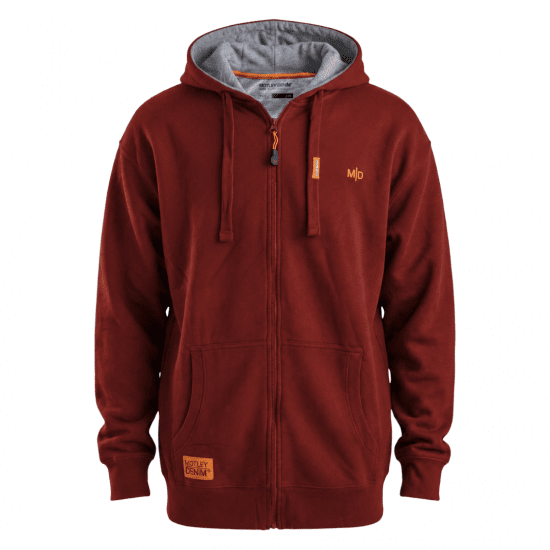 Motley Denim Copenhagen Hoodie Red - Felpe & felpe con cappuccio - Felpe & Felpe con Cappuccio Uomo Taglie Forti