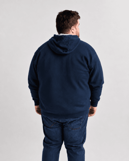 Motley Denim Copenhagen Hoodie Dark Indigo - Felpe & felpe con cappuccio - Felpe & Felpe con Cappuccio Uomo Taglie Forti