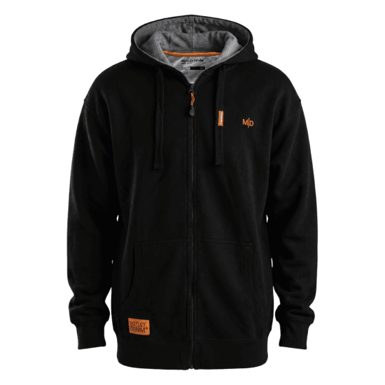 Motley Denim Copenhagen Hoodie Black - Felpe & felpe con cappuccio - Felpe & Felpe con Cappuccio Uomo Taglie Forti