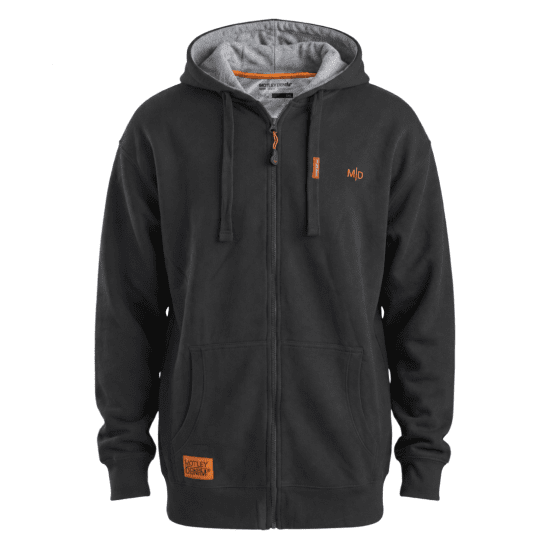 Motley Denim Copenhagen Hoodie Charcoal - Felpe & felpe con cappuccio - Felpe & Felpe con Cappuccio Uomo Taglie Forti