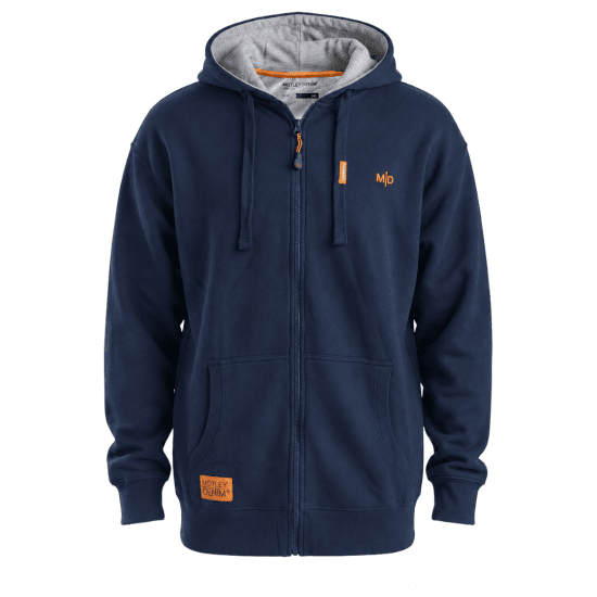 Motley Denim Copenhagen Hoodie Dark Indigo - Felpe & felpe con cappuccio - Felpe & Felpe con Cappuccio Uomo Taglie Forti