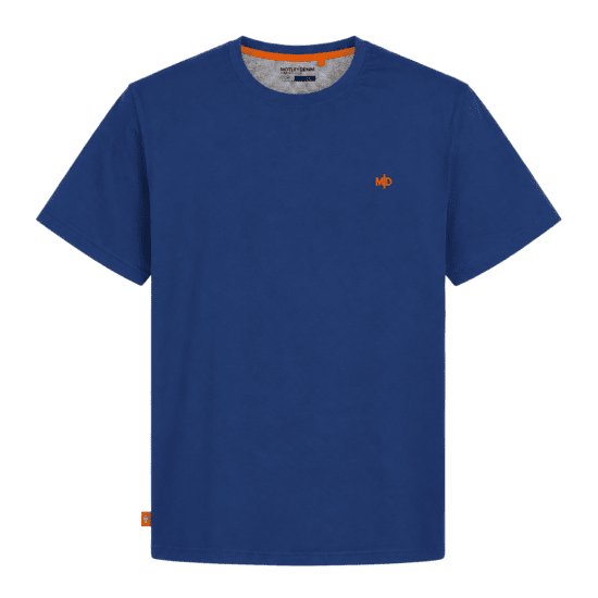 Motley Denim Stockholm T-shirt Royal Blue - Magliette - Magliette Uomo Taglie Forti
