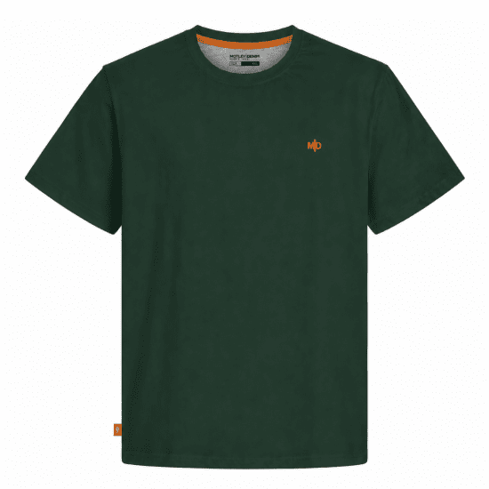 Motley Denim Stockholm T-shirt Racing Green - Magliette - Magliette Uomo Taglie Forti