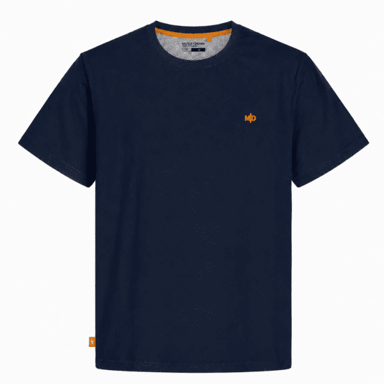 Motley Denim Stockholm T-shirt Dark Indigo - Magliette - Magliette Uomo Taglie Forti