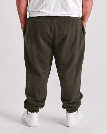 Motley Denim Berlin Sweatpants Dark Khaki - Pantaloni & pantaloncini tuta - Pantaloni Tuta Uomo Taglie Forti
