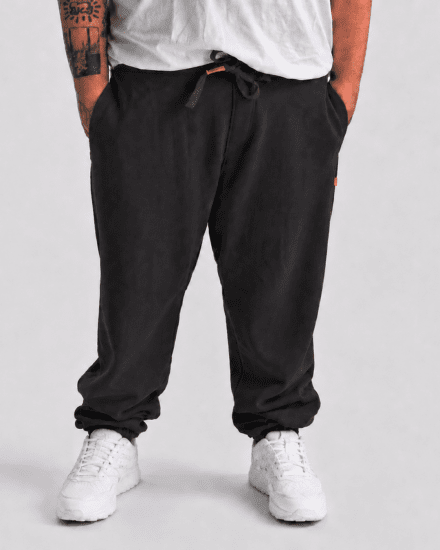 Motley Denim Berlin Sweatpants Charcoal - Pantaloni & pantaloncini tuta - Pantaloni Tuta Uomo Taglie Forti