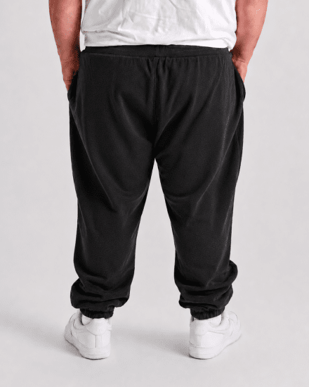 Motley Denim Berlin Sweatpants Charcoal - Pantaloni & pantaloncini tuta - Pantaloni Tuta Uomo Taglie Forti