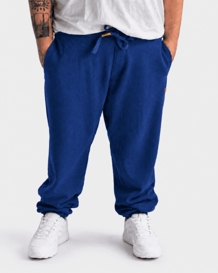 Motley Denim Berlin Sweatpants Royal Blue - Pantaloni & pantaloncini tuta - Pantaloni Tuta Uomo Taglie Forti