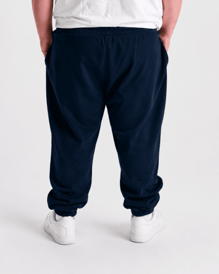 Motley Denim Berlin Sweatpants Navy - Pantaloni & pantaloncini tuta - Pantaloni Tuta Uomo Taglie Forti