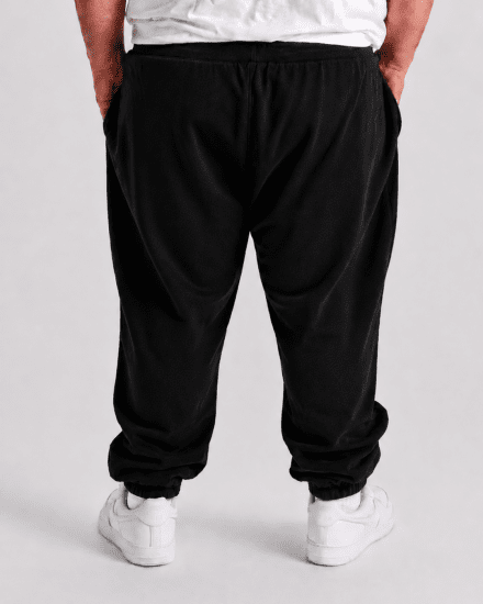 Motley Denim Berlin Sweatpants Black - Pantaloni & pantaloncini tuta - Pantaloni Tuta Uomo Taglie Forti