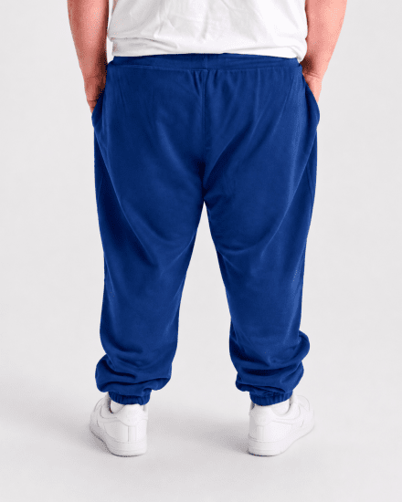 Motley Denim Berlin Sweatpants Royal Blue - Pantaloni & pantaloncini tuta - Pantaloni Tuta Uomo Taglie Forti