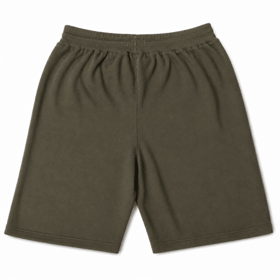 Motley Denim Paris Sweatshorts Dark Khaki - Pantaloni & pantaloncini tuta - Pantaloni Tuta Uomo Taglie Forti
