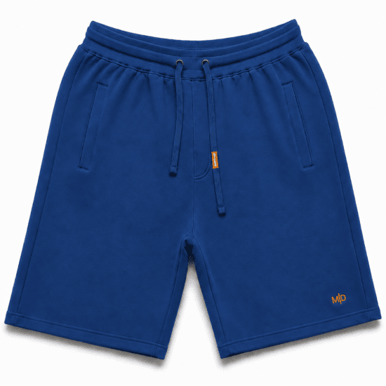 Motley Denim Paris Sweatshorts Royal Blue - Pantaloni & pantaloncini tuta - Pantaloni Tuta Uomo Taglie Forti